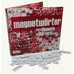 Kylskapspoesi 10002 - Magnetw�rter: Liebe