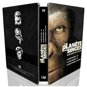 La Planète des singes : les versions 1968, 2001 et 2011 [Édition Limitée boîtier SteelBook]