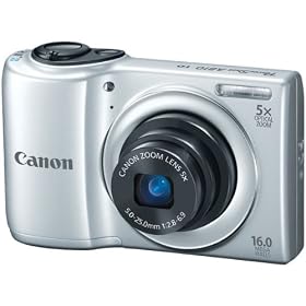 16.0 Megapixel Powershot A810 Digital Camera (Silver) - CANON