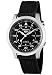 Men's Seiko 5 Automatic Black Dial Black Fabric