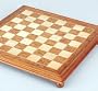 18" Burl Wood Chess Board