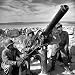 Air Force Soldiers Manning Anti Aircraft Gun at Base During Allied Campaign in North ...