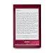 Sony PRST1RC - Lector de ebooks, pantalla escala de grises, 6 pulgadas, WiFi 802.11b, 802.11g, 802.11n, color rojo