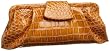 La Regale Faux Croco Clutch La Regale Faux Croco Clutch