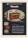1952 Musette French Provincial Piano Color Print Ad