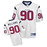Reebok Houston Texans Mario Williams Replica White Jersey Small