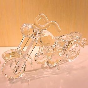 Godinger Crystal Motorbike