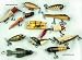 Antique Lure Ornament Assortment - Fishing Lure Christmas Ornaments