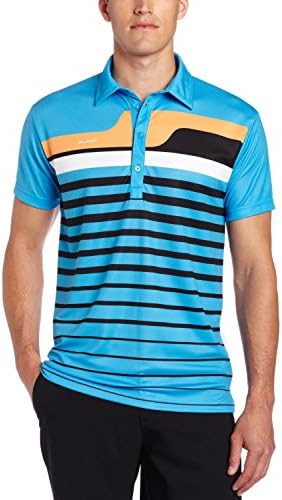 Sligo Wear Men's Stratford Polo Shirt, Brooklyn Blue, Medium