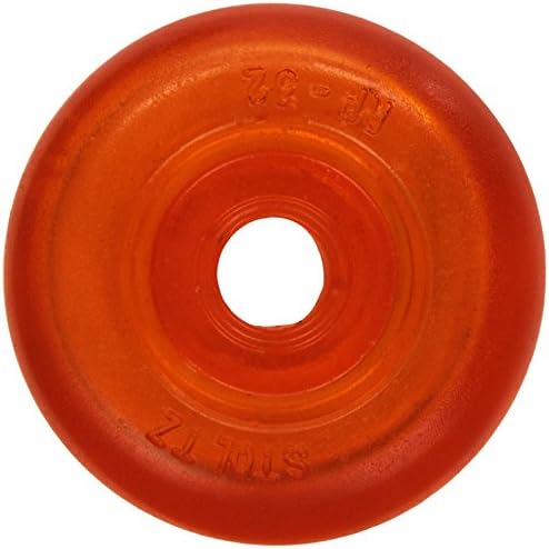Stoltz Industries RP-32 END 3-1/4" Dia 5/8" Shaft Cap, Orange
