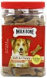 Milk-Bone Soft and Chewy Chicken Bones Treats For Dogs (25 oz)