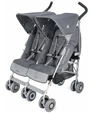 Maclaren Twin Techno stroller - Grey