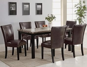 7 Piece Carter Collection Dining Set by Coaster,Coaster Company,COASTER-102260-SET-B005GUEKNW