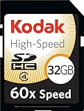 Kodak High-Speed 32 GB Class 4 SDHC Flash Memory Card KSD32GHSBNA060