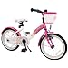 bike*star 40.6cm (16 Zoll) Kinder-Fahrrad - Farbe Pink & Wei�