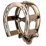 Brass Horseshoe Bridle Rack
