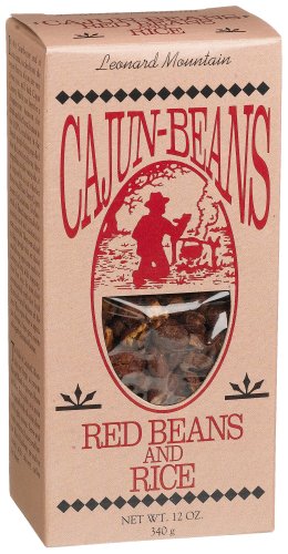 Leonard Mountain Cajun Red Beans & Rice - Rice Mixes, 12-Ounce. Boxes (Pack of 4) by Leonard Mountain