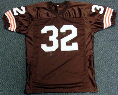 Jim Brown Autographed Cleveland Browns Home Jersey HOF 71 PSA/DNA