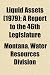 Liquid Assets (1979); A Report to the 46th Legislature