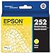EPSON 252 DURABrite Ultra Ink Standard Capacity Yellow Cartridge (T252420-S) Works with WorkForce WF-3620, WF-3640, WF-7110, WF-7610, WF-7620, WF-7710, WF-7720, WF-7210