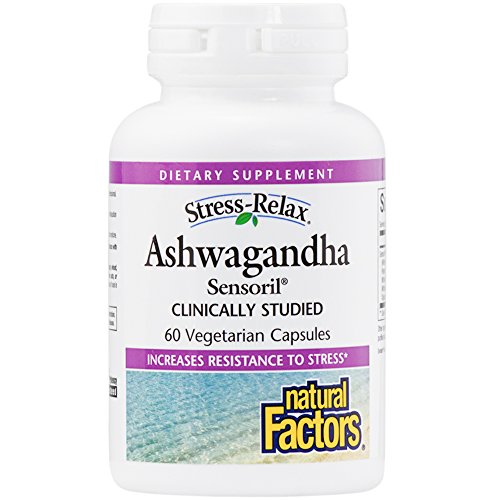 Natural Factors - Stress-Relax Ashwagandha Sensoril, 60 Vegetarian Capsules