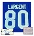 Steve Largent Seattle Seahawks NFL Hand Signed Authentic Style Blue Jersey