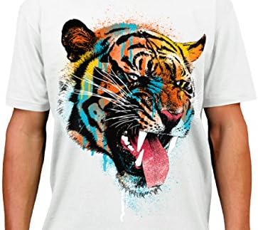 PTHZ Men's Koenigsegg Cotton T Shirt Tee Natural M