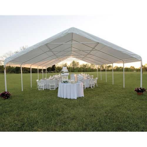 ShelterLogic 24 x 40- Feet Canopy 2-3 8- Inch Frame - White Cover