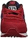 New Balance KL574 Lace-Up Running Shoe (Infant/Toddler)