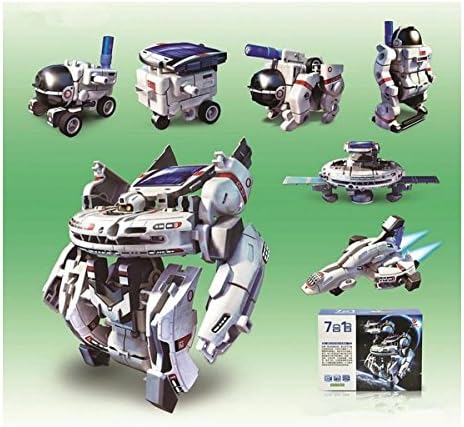Classic Toys! 7-In-1 Solar Robot Assembling Toys, Model Building Kits Toy, Boy'S Favorite, Free Shipping