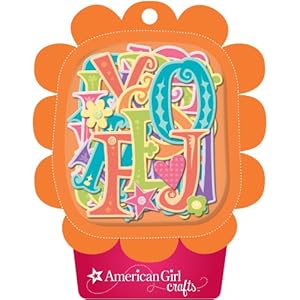 American Girl Crafts Lots of Letters Stickers