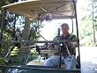 Golf Cart Gun / Bow Carrier Rubber Coated Rack