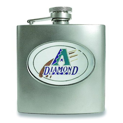 MLB Arizona Diamondbacks Stainless Steel Hip Flask 6oz