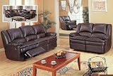 2pcs Modern Reclining Leather Sofa Set #BQ-S089P1S
