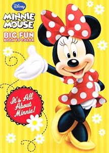 Amazon.com: Disney Minnie Mouse Coloring Books - 2-pack Set: Toys &amp; Games
