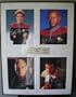 Star Trek Collectible, Limited Edition, Signed 4 Captains Print: Captain Kathryn Janeway, Captain Benjamin Sisko, Captain Jean-Luc Picard and Captain James T. Kirk that is a limited edition