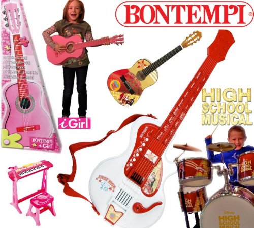 Imagen 2 de Bontempi GM6471  - Chica Guitar 55 cm, con auriculares [importado de Alemania]