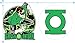 Green Lantern Logo T Shirt and Exclusive Stickers