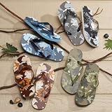 Camoflauge Flip Flop Sandals