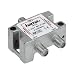 Hama Voll geschirmt SAT-Verteiler (2-fach) [Amazon Frustfreie Verpackung]