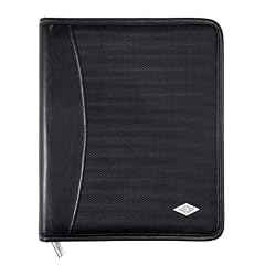 WEDO 0585901 Organizer Elegance, Tagungsmappe f�r Apple iPad 1, 2 und 3 / iPhone oder Tablet PC mit 9,7 Zoll Display - Nutzung f�r Rechts- und Linksh�nder, inkl. A5 Schreibblock, schwarz