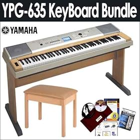 Yamaha YPG 635 88 Key Digital Piano Bundle With Yamaha WB2 Bench & Yamaha SK88 Survival Kit Yamaha YPG-635 88 Key Digital Piano Bundle With Yamaha WB2 Bench & Yamaha SK88 Survival Kit