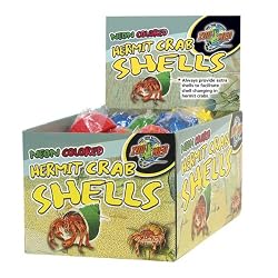 Zoo Med HC-41 Hermit Crab Neon Shell 36 pc Counter Display Assorted Colors