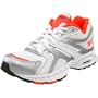 Reebok Women's Fuego Leather Running Shoe,Wht/Silver/Cherry,11.5 M