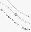 Avon 3-Piece Anklet Set in Silvertone