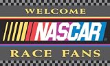 NASCAR Racing Welcome NASCAR Fans 3x5 Flag