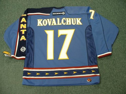 ILYA KOVALCHUK Atlanta Thrashers 2003 CCM Throwback Alternate Home NHL Hockey Jersey, 2XL
