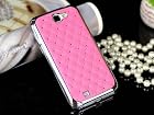 Bling Rhinestone Hard Case Cover Skin for Samsung Galaxy Note 2 N7100 Pink