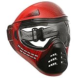 Save Phace Dope Series Thermal Paintball Goggles - Invador Red
