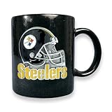 Pittsburgh Steelers 15oz Black Ceramic Mug